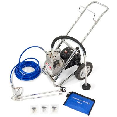 HBM Hogedruk Airless Spuitmachine Verfspuit Wandspuitmachine Set 1500 Watt HBM Hogedruk Airless Spuitmachine Verfspuit Wandspuitmachine Set 1500 Watt