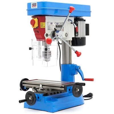 HBM 16 Boormachine / Freesmachine met Beschermkap HBM 16 Boormachine / Freesmachine met Beschermkap