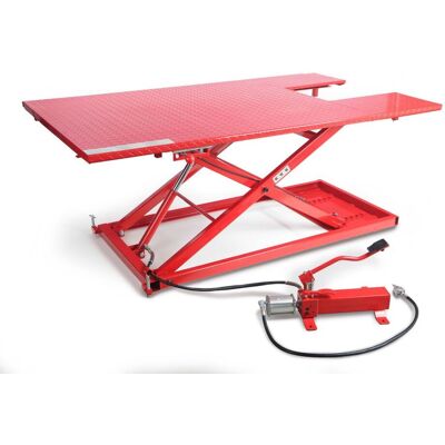 HBM motorheftafel voor quad en trike, 200 x 120 cm, rood HBM motorheftafel voor quad en trike, 200 x 120 cm, rood