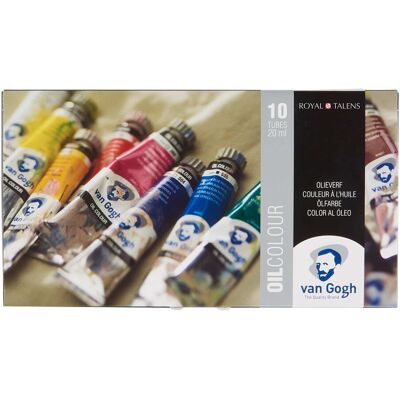 Van Gogh Olieverf - set 10 x 20 ml 8712079231361 Verf Van Gogh Olieverf - set 10 x 20 ml 8712079231361 Verf