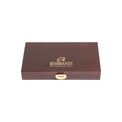 Rembrandt Aquarelverf Kist - set 22 napjes + 2 accessoires - Traditional 8712079441517 Verf Rembrandt Aquarelverf Kist - set 22 napjes + 2 accessoires - Traditional 8712079441517 Verf