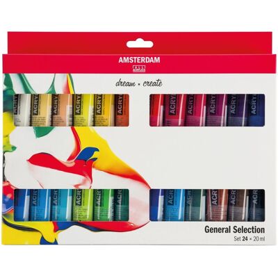 Amsterdam Acrylverf - Standaard set 8712079329334 Verf Amsterdam Acrylverf - Standaard set 8712079329334 Verf