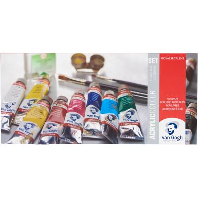 Van Gogh Acrylverf - set 10 x 40 ml 8712079301729 Verf Van Gogh Acrylverf - set 10 x 40 ml 8712079301729 Verf