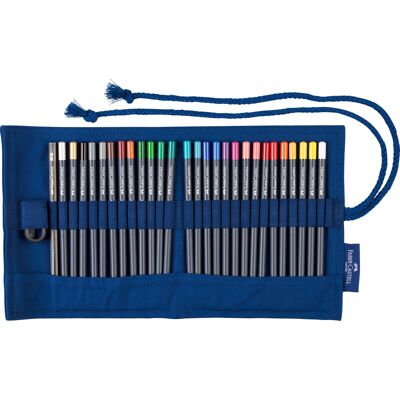 Faber Castell Goldfaber Kleurpotloden - set 27 stuks in roletui 4005401147527 Verf Faber Castell Goldfaber Kleurpotloden - set 27 stuks in roletui 4005401147527 Verf