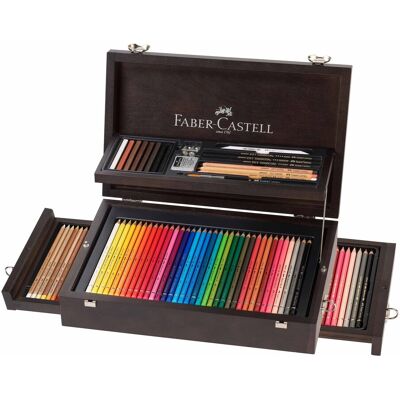 Faber Castell Art & Graphic houten kist 4005401100850 Verf Faber Castell Art & Graphic houten kist 4005401100850 Verf