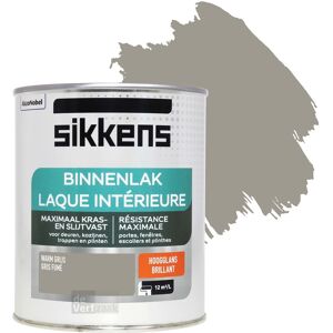 Sikkens Binnenlak Hoogglans - Warm grijs Sikkens Binnenlak Hoogglans - Warm grijs