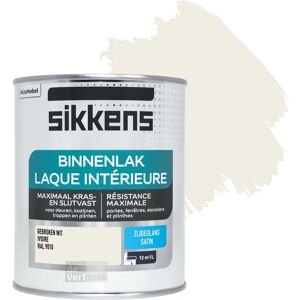 Sikkens Binnenlak Zijdeglans - RAL 9010 Sikkens Binnenlak Zijdeglans - RAL 9010