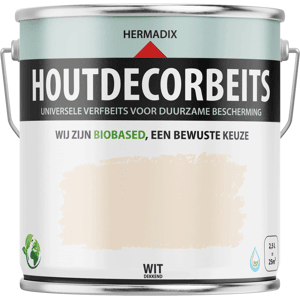 Hermadix Houtdecor Verfbeits - Wit Hermadix Houtdecor Verfbeits - Wit