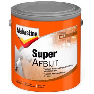 Alabastine Super Afbijt - 2,5 liter 8710839110260 Verf Alabastine Super Afbijt - 2,5 liter 8710839110260 Verf