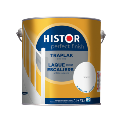 Histor Perfect Finish Traplak Anti Slip Zijdeglans Histor Perfect Finish Traplak Anti Slip Zijdeglans