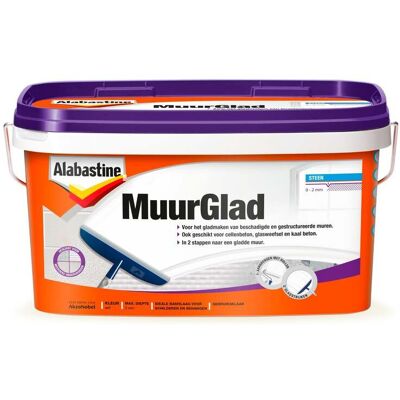 Alabastine MuurGlad - 5 liter 8710839106126 Behang Alabastine MuurGlad - 5 liter 8710839106126 Behang