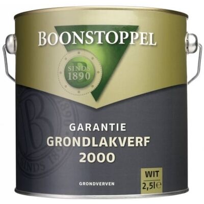 Boonstoppel Garantie Grondlakverf 2000 Boonstoppel Garantie Grondlakverf 2000