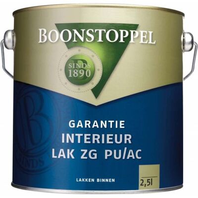 Boonstoppel Garantie Interieur Lak ZG PU/AC Boonstoppel Garantie Interieur Lak ZG PU/AC