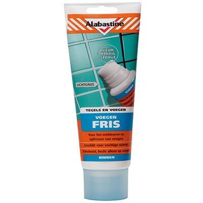 Alabastine Voegenfris - 220 ml Grijs Alabastine Voegenfris - 220 ml Grijs