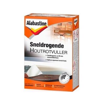 Alabastine Sneldrogende Houtrotvuller (2K) - 465 gram Alabastine Sneldrogende Houtrotvuller (2K) - 465 gram