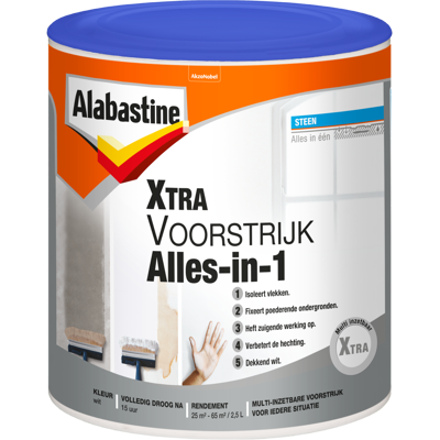 Alabastine Xtra Voorstrijk Alles-in-1 Alabastine Xtra Voorstrijk Alles-in-1