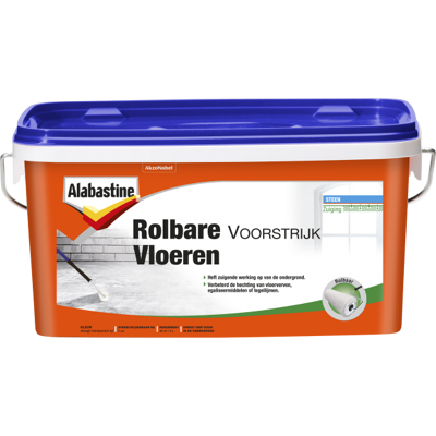 Alabastine Rolbare Voorstrijk Vloeren - 2,5 liter Alabastine Rolbare Voorstrijk Vloeren - 2,5 liter