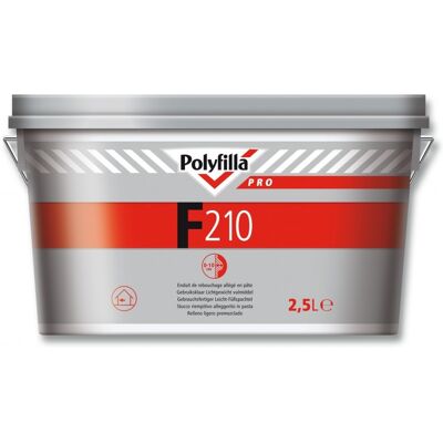 Polyfilla Pro F210 Vulmiddel 8710839650698 Verf Polyfilla Pro F210 Vulmiddel 8710839650698 Verf