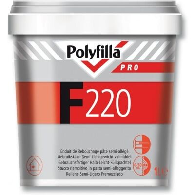 Polyfilla Pro F220 Vulmiddel 8710839111489 Verf Polyfilla Pro F220 Vulmiddel 8710839111489 Verf