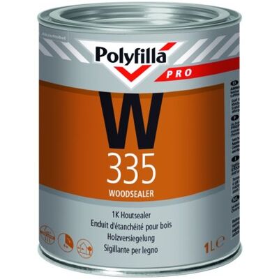 Polyfilla Pro W335 1K Houtsealer - 1 liter Polyfilla Pro W335 1K Houtsealer - 1 liter