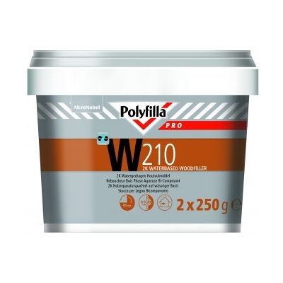 Polyfilla Pro W210 2k Houtvulmiddel - 500 gram 8710839111922 Verf Polyfilla Pro W210 2k Houtvulmiddel - 500 gram 8710839111922 Verf