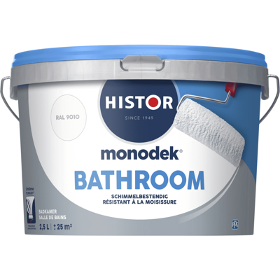 Histor Monodek Bathroom - RAL 9010 Histor Monodek Bathroom - RAL 9010