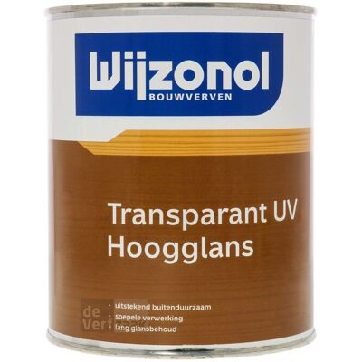 Wijzonol Transparant UV Hoogglans Wijzonol Transparant UV Hoogglans