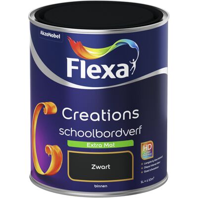 Flexa Creations Schoolbordverf 1 liter 8711113107488 Verf Flexa Creations Schoolbordverf 1 liter 8711113107488 Verf