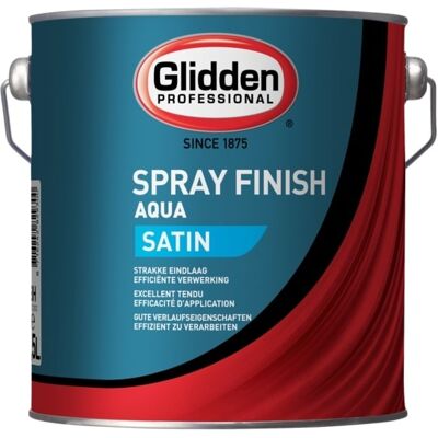 Glidden Aqua Spray Finish Satin 8716242829485 Verf Lakverf Binnen Glidden Aqua Spray Finish Satin 8716242829485 Verf Lakverf Binnen