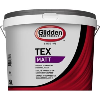 Glidden Tex Matt 8716242871552 Verf Glidden Tex Matt 8716242871552 Verf