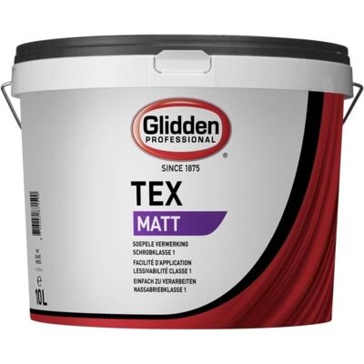 Glidden Tex Matt 8716242871590 Verf Glidden Tex Matt 8716242871590 Verf