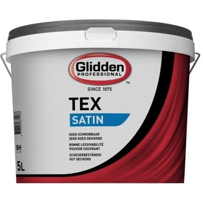 Glidden Tex Satin 8716242829584 Verf Glidden Tex Satin 8716242829584 Verf