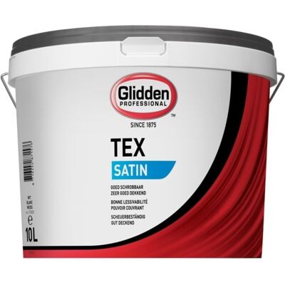 Glidden Tex Satin 8716242829577 Verf Glidden Tex Satin 8716242829577 Verf