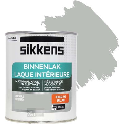 Sikkens Binnenlak Hoogglans - Betongrijs Sikkens Binnenlak Hoogglans - Betongrijs