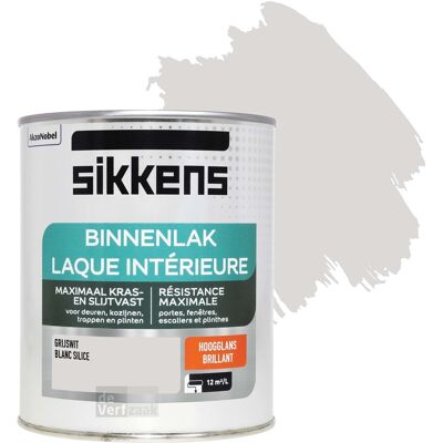 Sikkens Binnenlak Hoogglans - Grijswit Sikkens Binnenlak Hoogglans - Grijswit