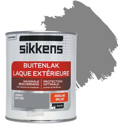 Sikkens Buitenlak Hoogglans - Loodgrijs Sikkens Buitenlak Hoogglans - Loodgrijs