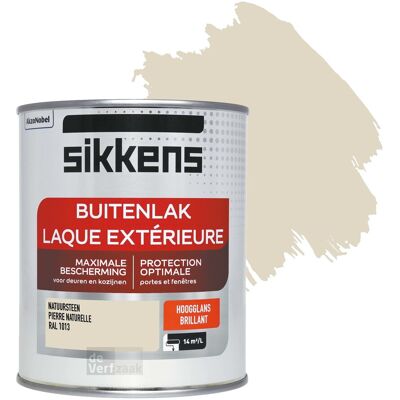 Sikkens Buitenlak Hoogglans - RAL 1013 Sikkens Buitenlak Hoogglans - RAL 1013