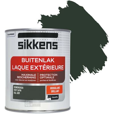 Sikkens Buitenlak Hoogglans - RAL 6009 Sikkens Buitenlak Hoogglans - RAL 6009