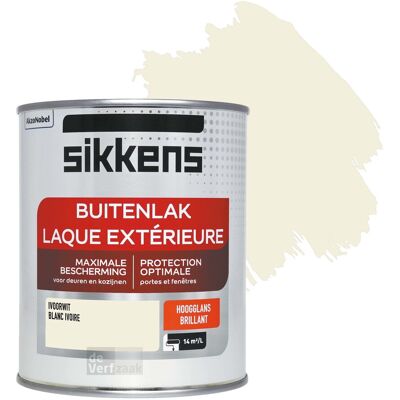 Sikkens Buitenlak Hoogglans - Ivoorwit Sikkens Buitenlak Hoogglans - Ivoorwit