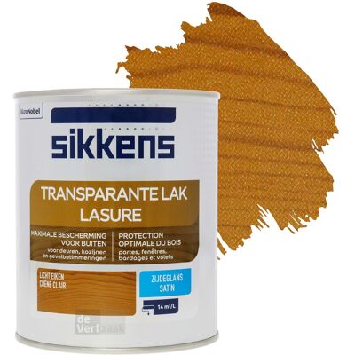 Sikkens Transparante Lak Zijdeglans - Licht Eiken Sikkens Transparante Lak Zijdeglans - Licht Eiken
