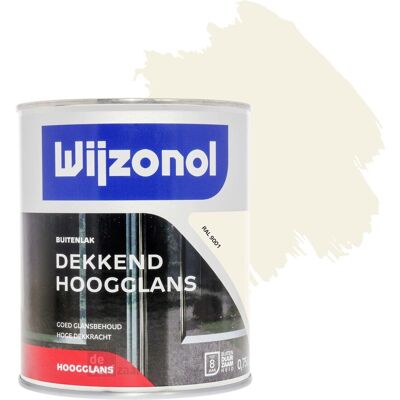 Wijzonol Dekkend Hoogglanslak 750 ml RAL 9001 Wijzonol Dekkend Hoogglanslak 750 ml RAL 9001
