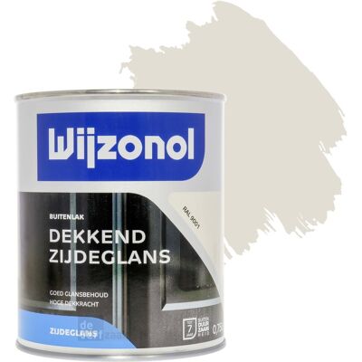 Wijzonol Dekkend Zijdeglanslak 750 ml RAL 9001 Wijzonol Dekkend Zijdeglanslak 750 ml RAL 9001
