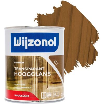 Wijzonol Transparant Hoogglanslak 750 ml 3110 Eiken Wijzonol Transparant Hoogglanslak 750 ml 3110 Eiken