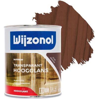 Wijzonol Transparant Hoogglanslak 750 ml 3135 Mahonie Wijzonol Transparant Hoogglanslak 750 ml 3135 Mahonie