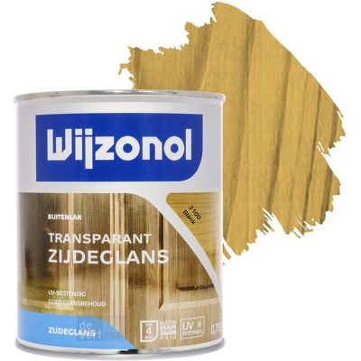Wijzonol Transparant Zijdeglanslak 750 ml 3100 Blank Wijzonol Transparant Zijdeglanslak 750 ml 3100 Blank