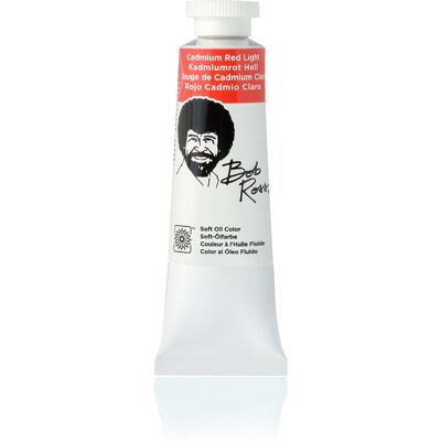 Bob Ross Olieverf Soft - 37 ml - Floral - Cadmium Red Light 720867070151 Verf Bob Ross Olieverf Soft - 37 ml - Floral - Cadmium Red Light 720867070151 Verf