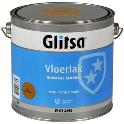 Glitsa AC Vloerlak 0106 Licht Eiken - 2,5 liter 8711113087605 Verf Glitsa AC Vloerlak 0106 Licht Eiken - 2,5 liter 8711113087605 Verf