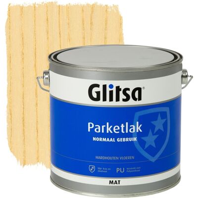 Glitsa AC Parketlak Mat - 2,5 liter 8711113087568 Verf Lakverf Binnen Glitsa AC Parketlak Mat - 2,5 liter 8711113087568 Verf Lakverf Binnen
