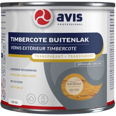 Avis Timbercote Transparant Hoogglans - Licht Grenen Avis Timbercote Transparant Hoogglans - Licht Grenen