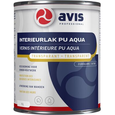 Avis Aqua PU Lak Zijdeglans 8712576109286 Verf Lakverf Binnen Avis Aqua PU Lak Zijdeglans 8712576109286 Verf Lakverf Binnen